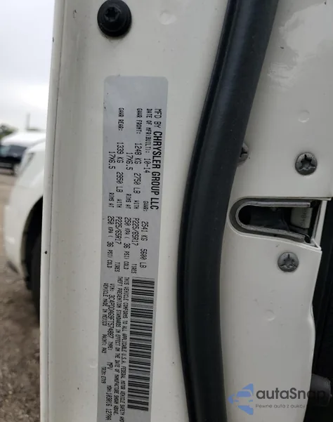 2015 Dodge Journey Se from USA, damaged, VIN 3C4PDDAG9FT574887